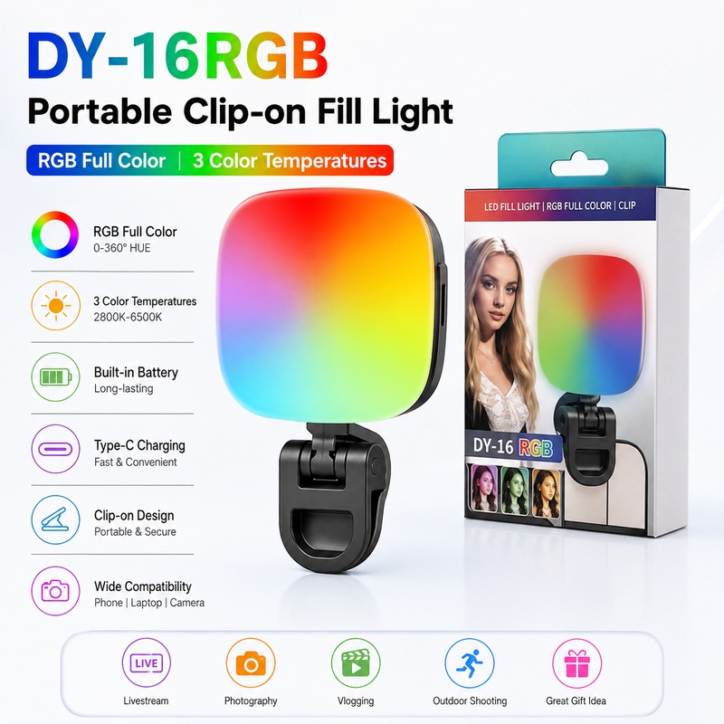 Портативный RGB LED-осветитель – обзор и цена Photography Lighting Rgb